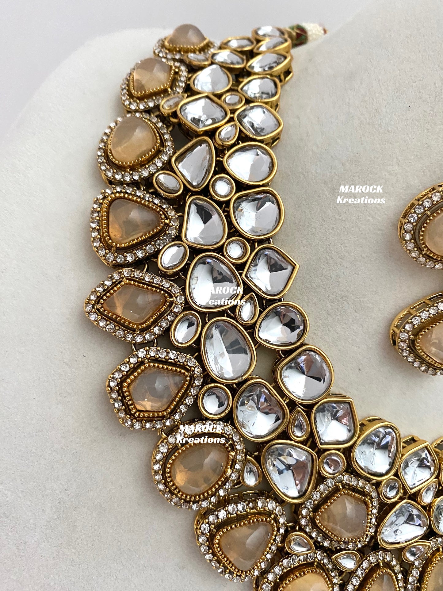 Patriza Sabyasachi inspired Premium Quality Kundan Statement Necklace set