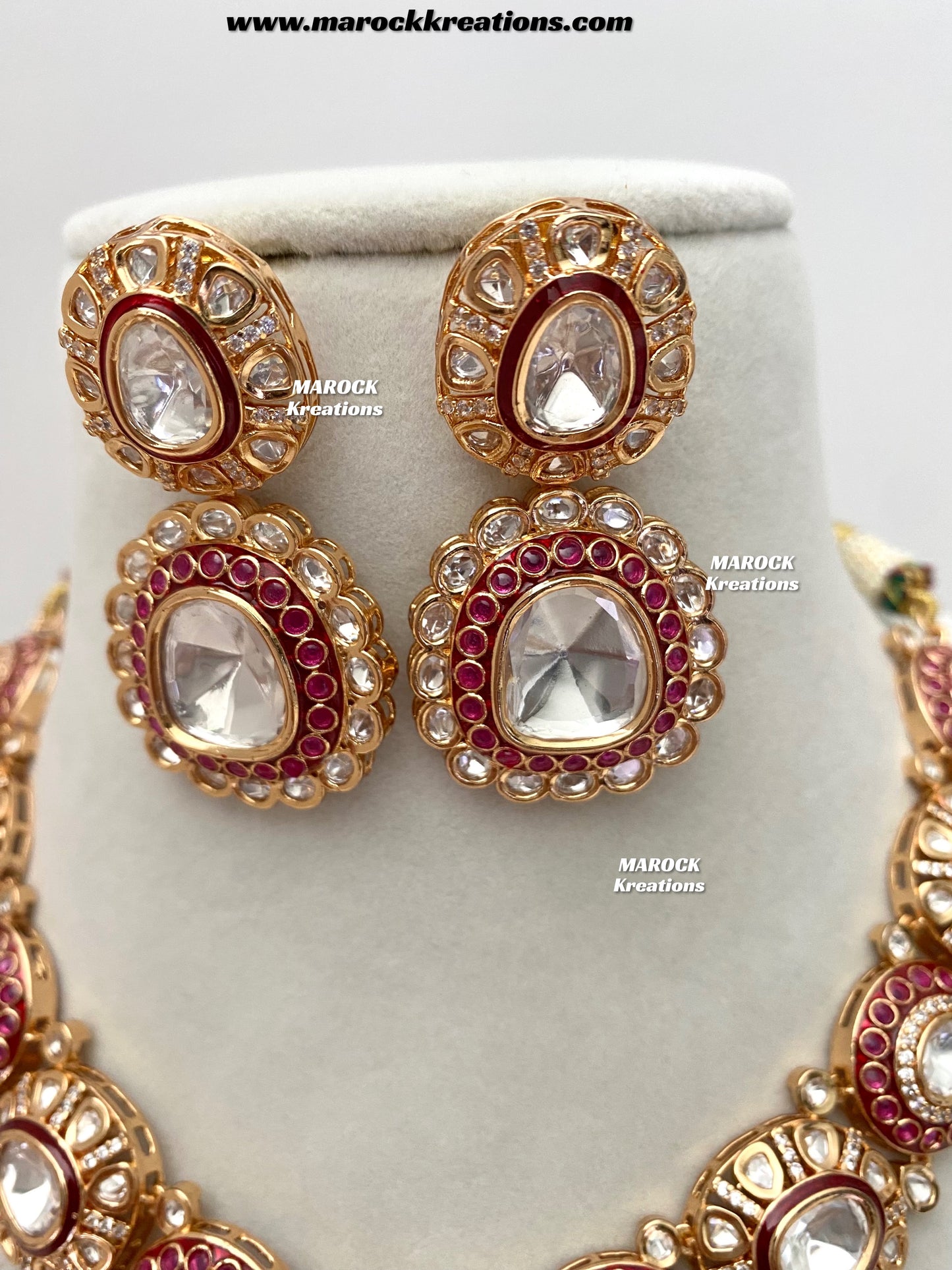 Ruchika Tyani inspired Premium Quality Real Kundan Necklace set