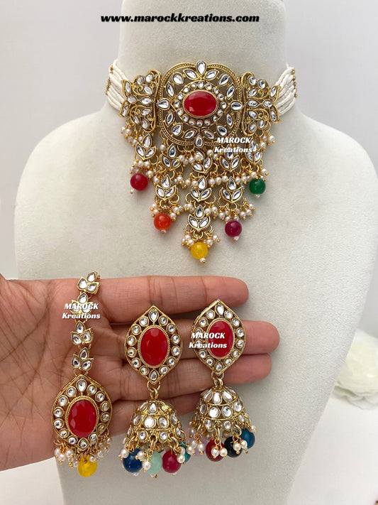 Krupa Kundan Choker set
