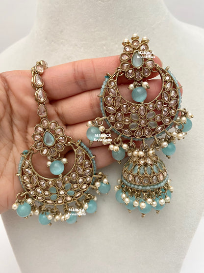Tashi Premium Quality Polki Statement Bridal set