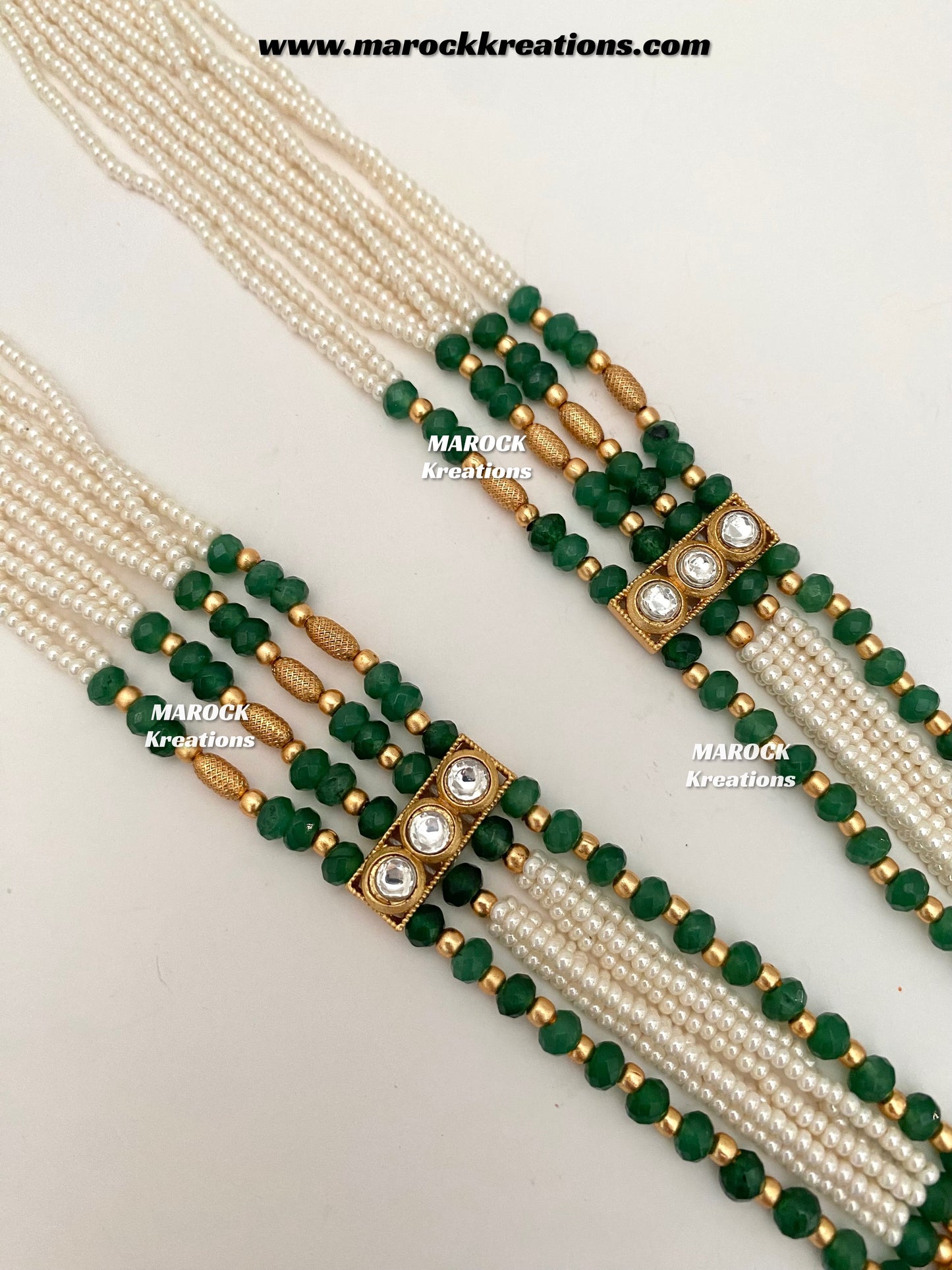 Anisa Premium Quality Gold plated exclusive heritage Rani haar set