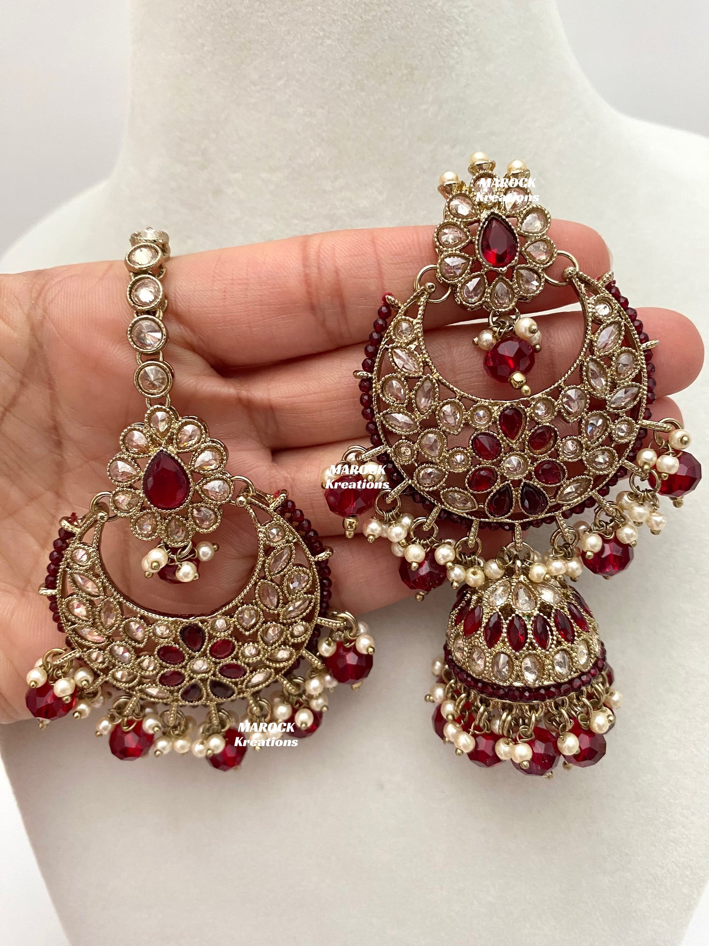 Tashi Premium Quality Polki Statement Bridal set