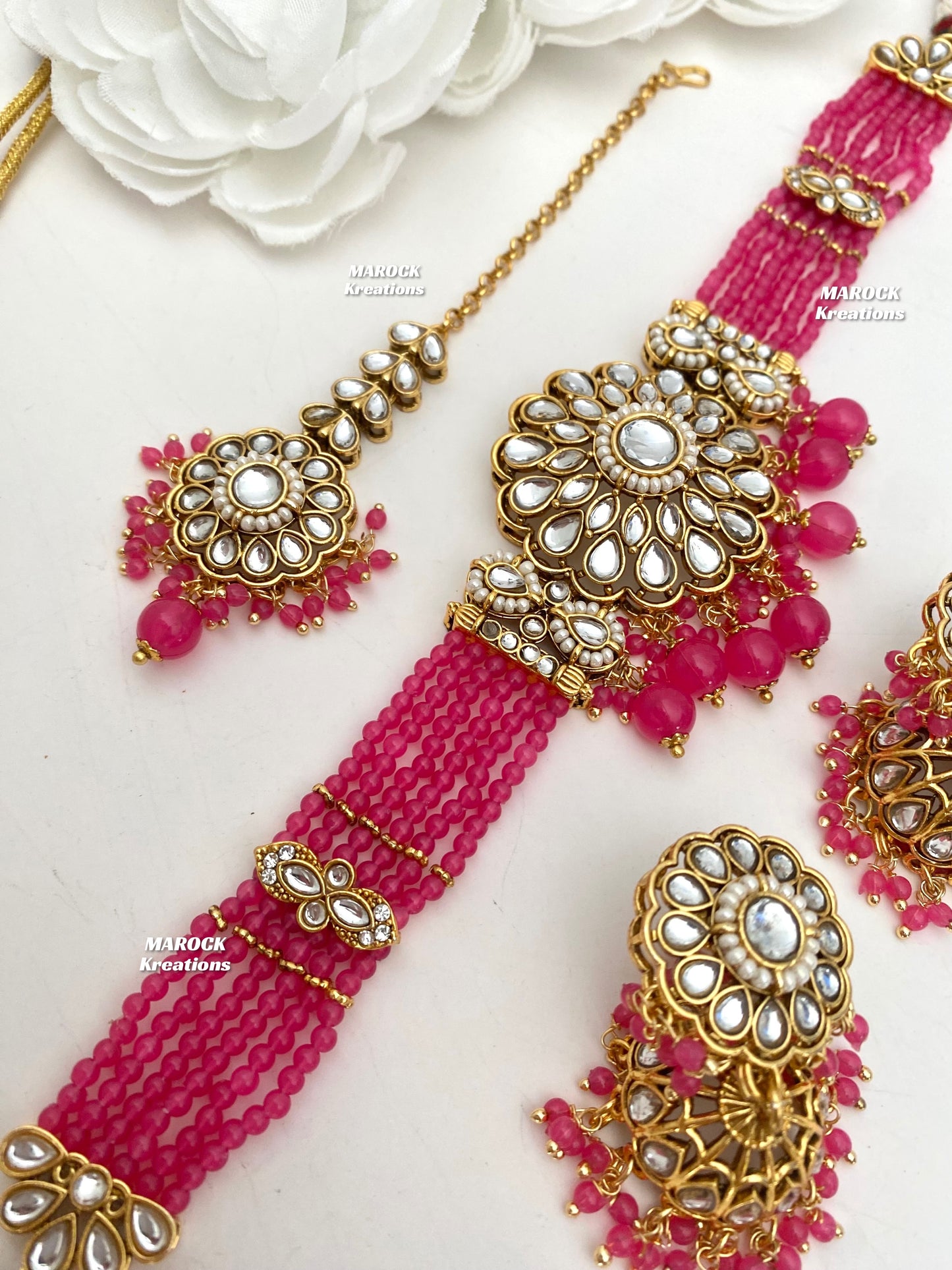 Ginni Premium Quality Kundan choker set