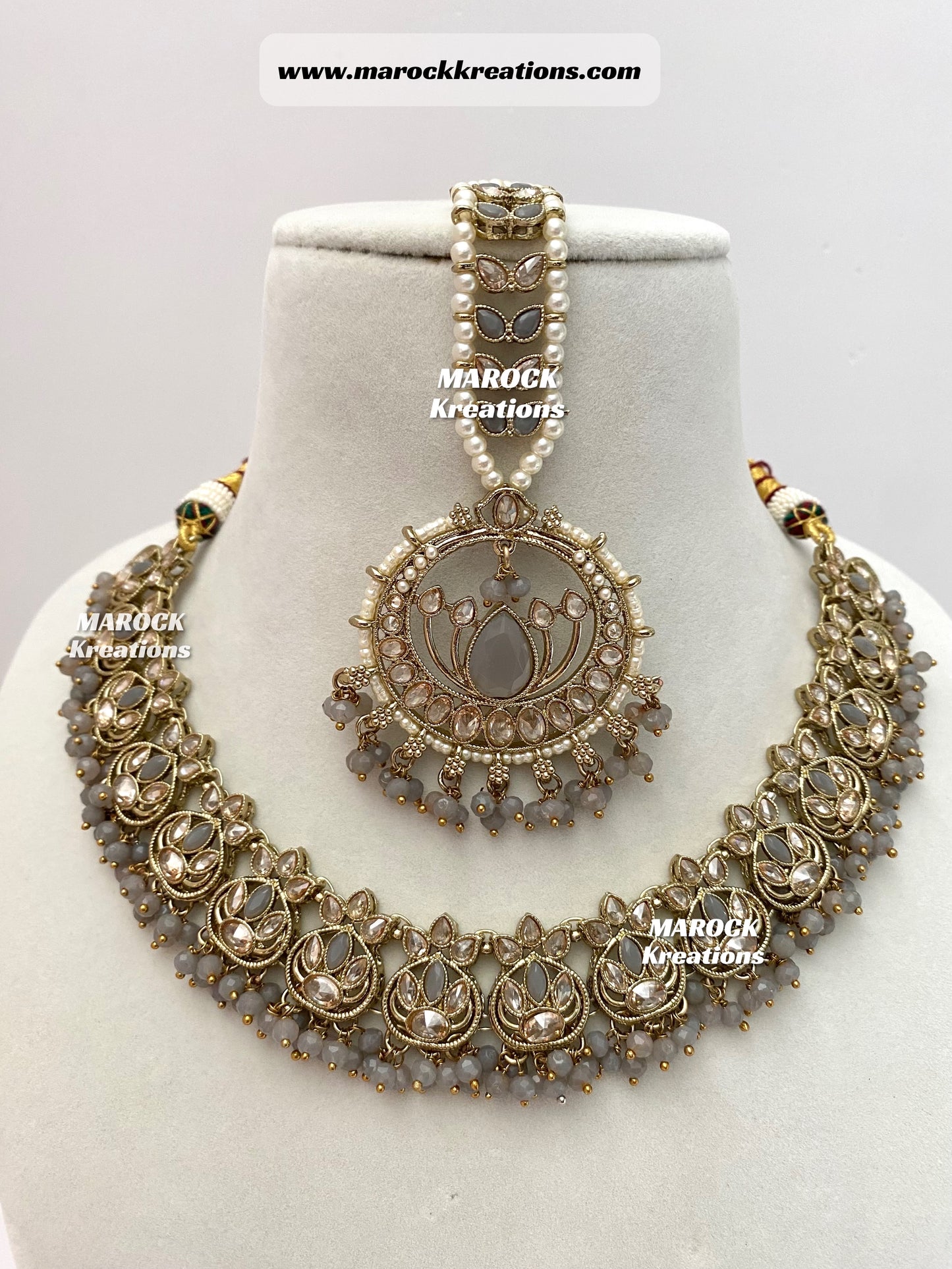 Antique Polki Necklace set