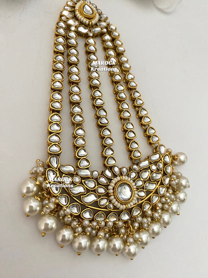 Oversized Kundan Jhoomer/Passa