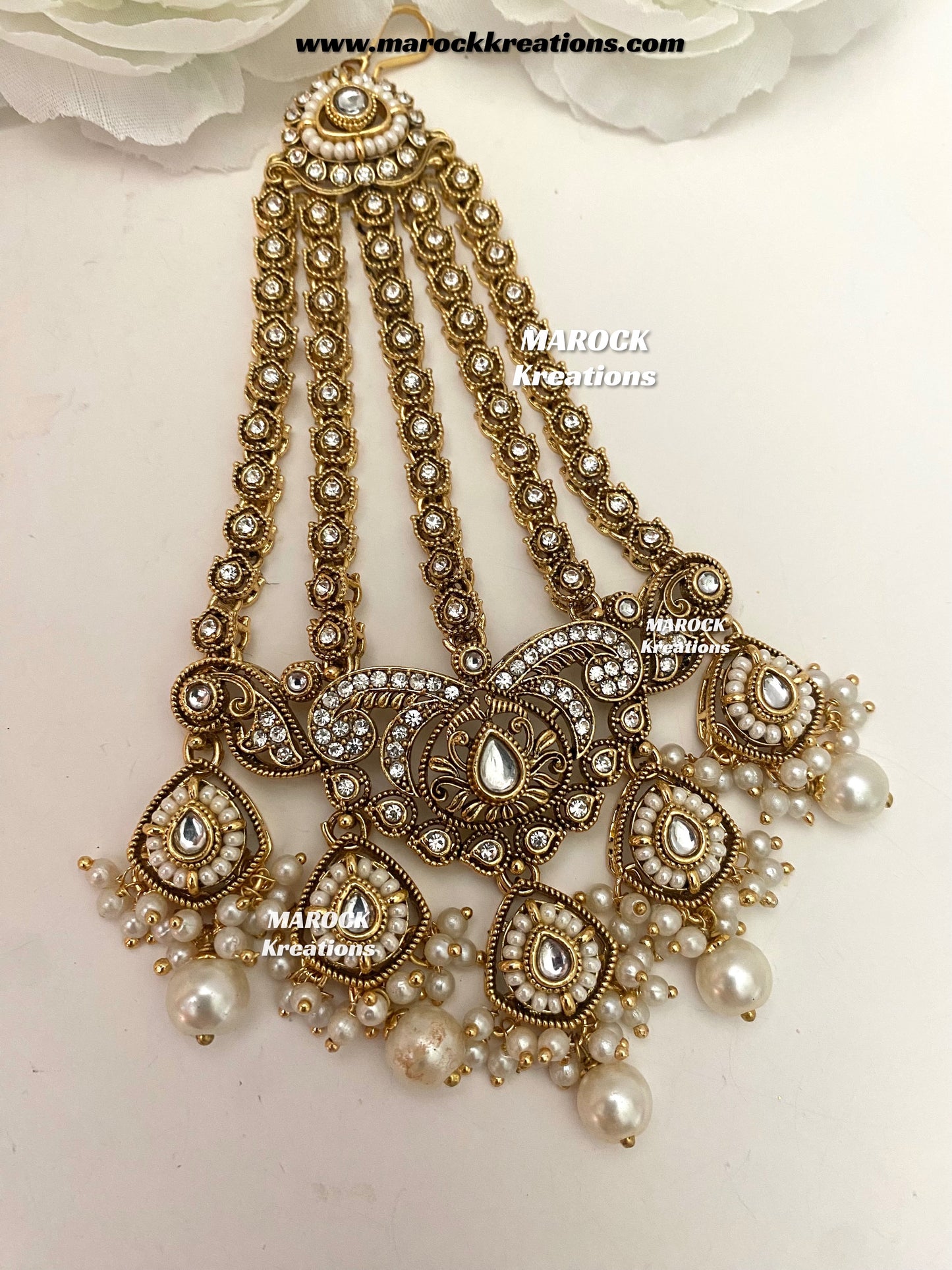 Britni Premium Quality Kundan Statement Bridal set
