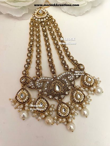 Britni Premium Quality Kundan Statement Bridal set