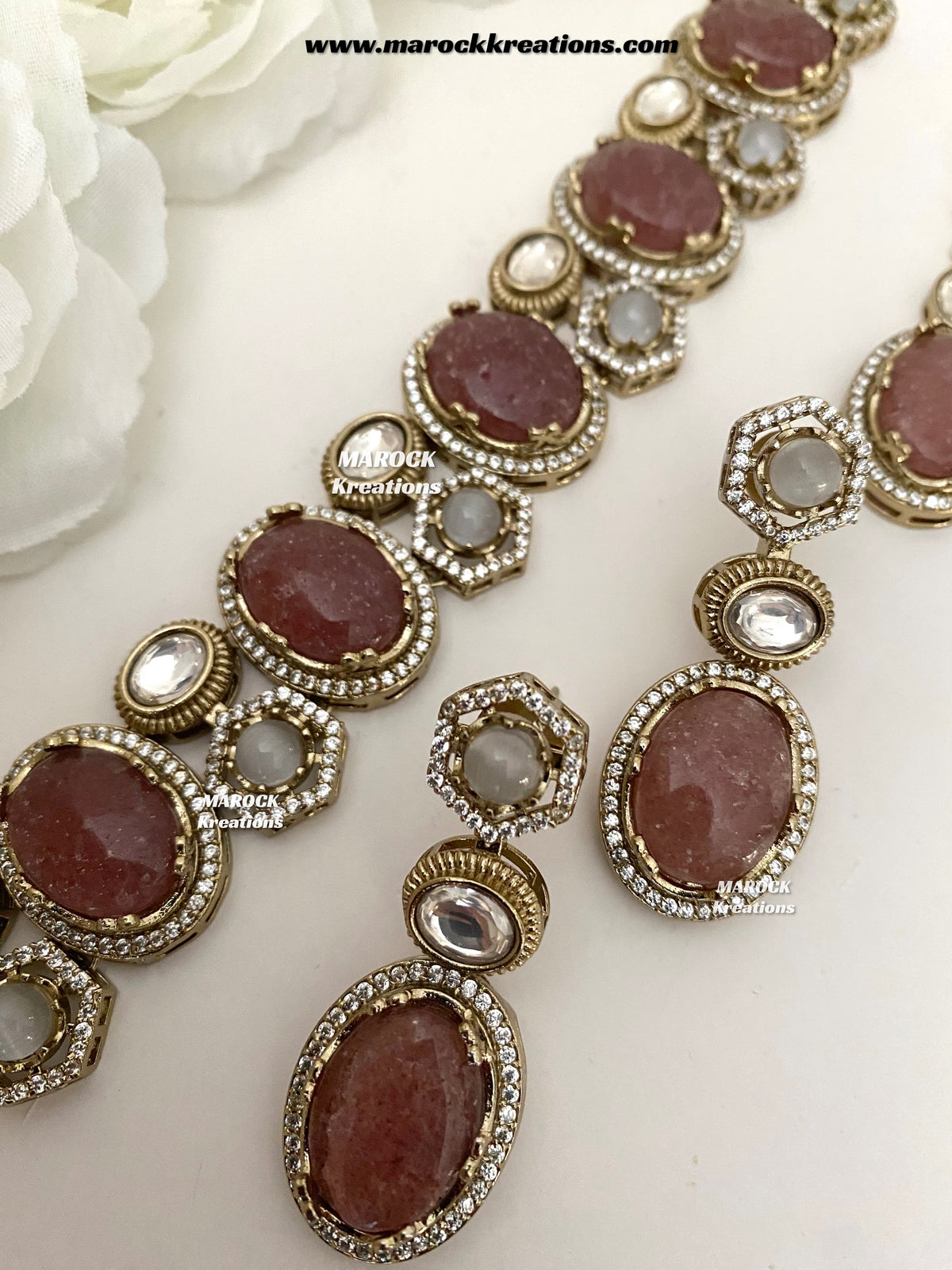 Ridam Sabyasachi inspired Premium Quality Kundan statement choker set
