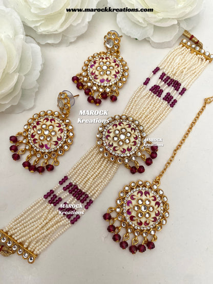 Nikita Kundan Choker set
