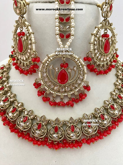 Antique Polki Necklace set