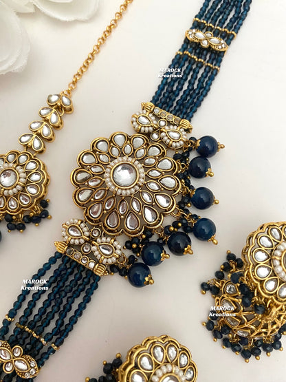 Ginni Premium Quality Kundan choker set