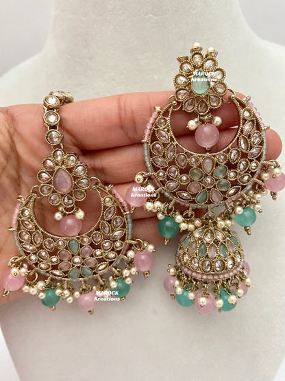 Tashi Premium Quality Polki Statement Bridal set