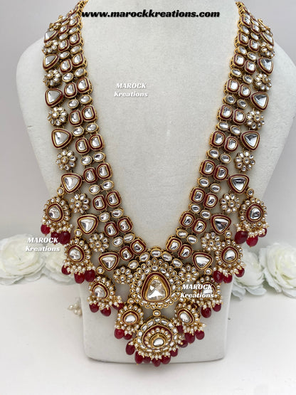 Nayema Premium Quality Kundan Statement Bridal set