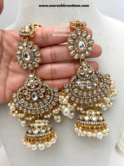 Premium Quality Kundan Bridal set/Indian bridal jewelry