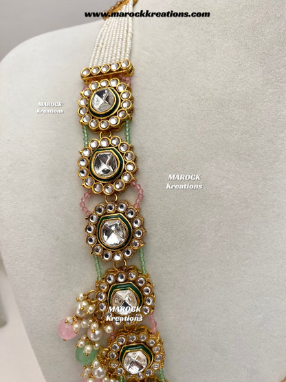 Manvi Premium Quality Kundan Bridal set