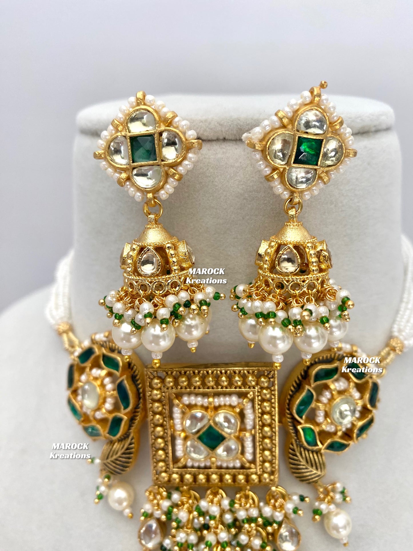 Ashna Paachi Kundan Gold plated exclusive choker set