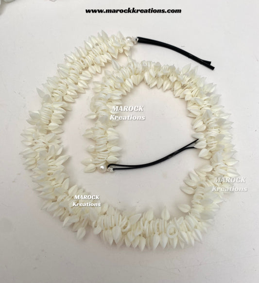 Artificial Jasmin scented Bun Gajra- 17 inches (approx.)