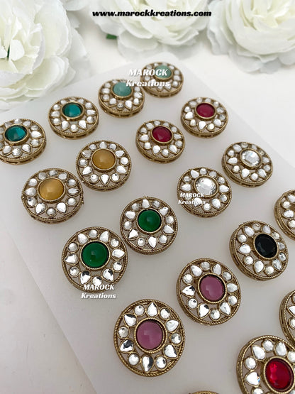 Uncut Kundan Studs/Earrings