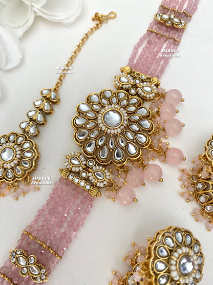 Ginni Premium Quality Kundan choker set