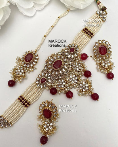 Premium Quality Kundan choker set