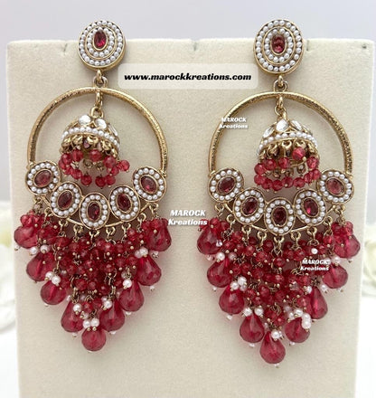 Kundan Statement Earrings