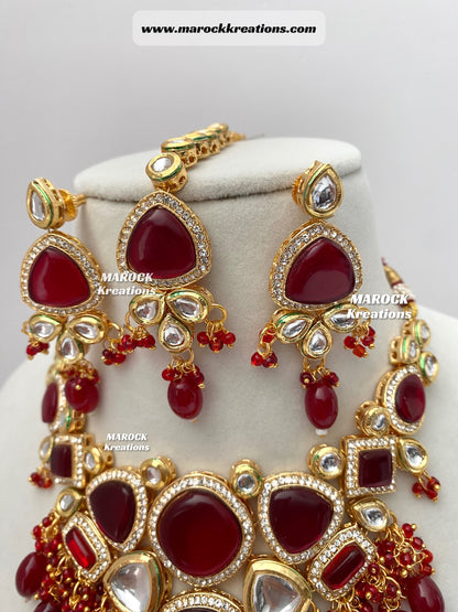 Kundan Statement Necklace set