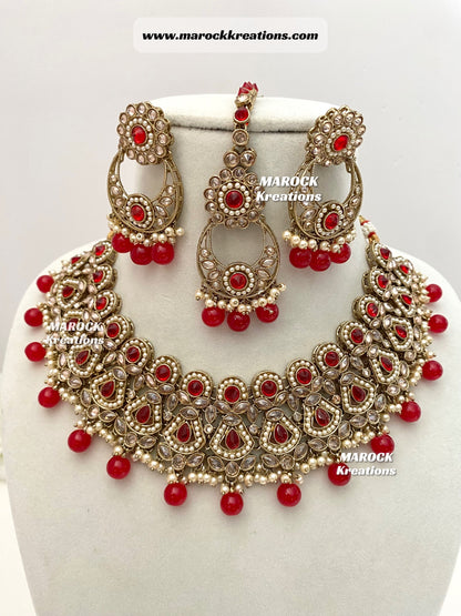 Antique Polki Necklace set