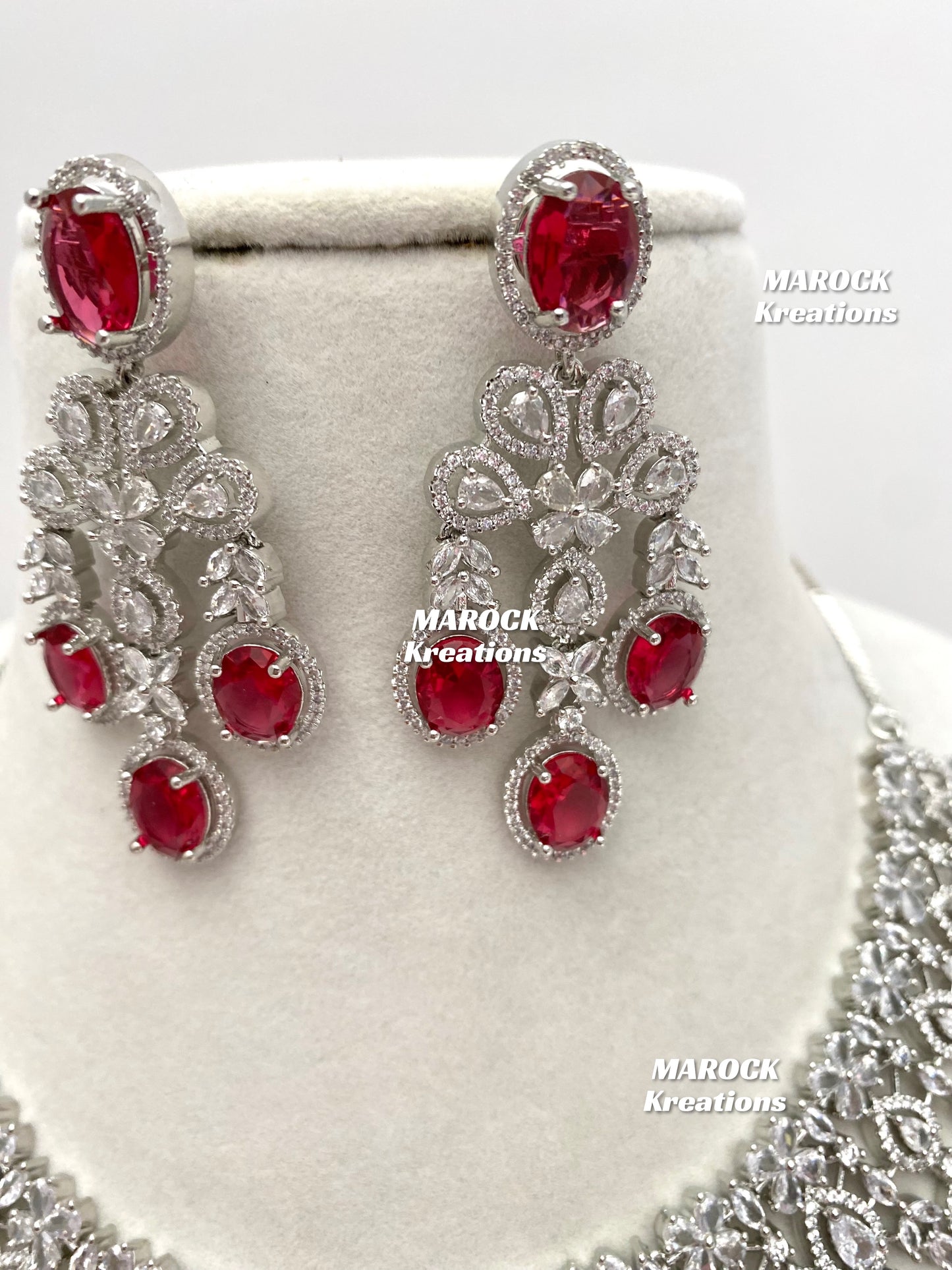 Amaya American Diamond Necklace set