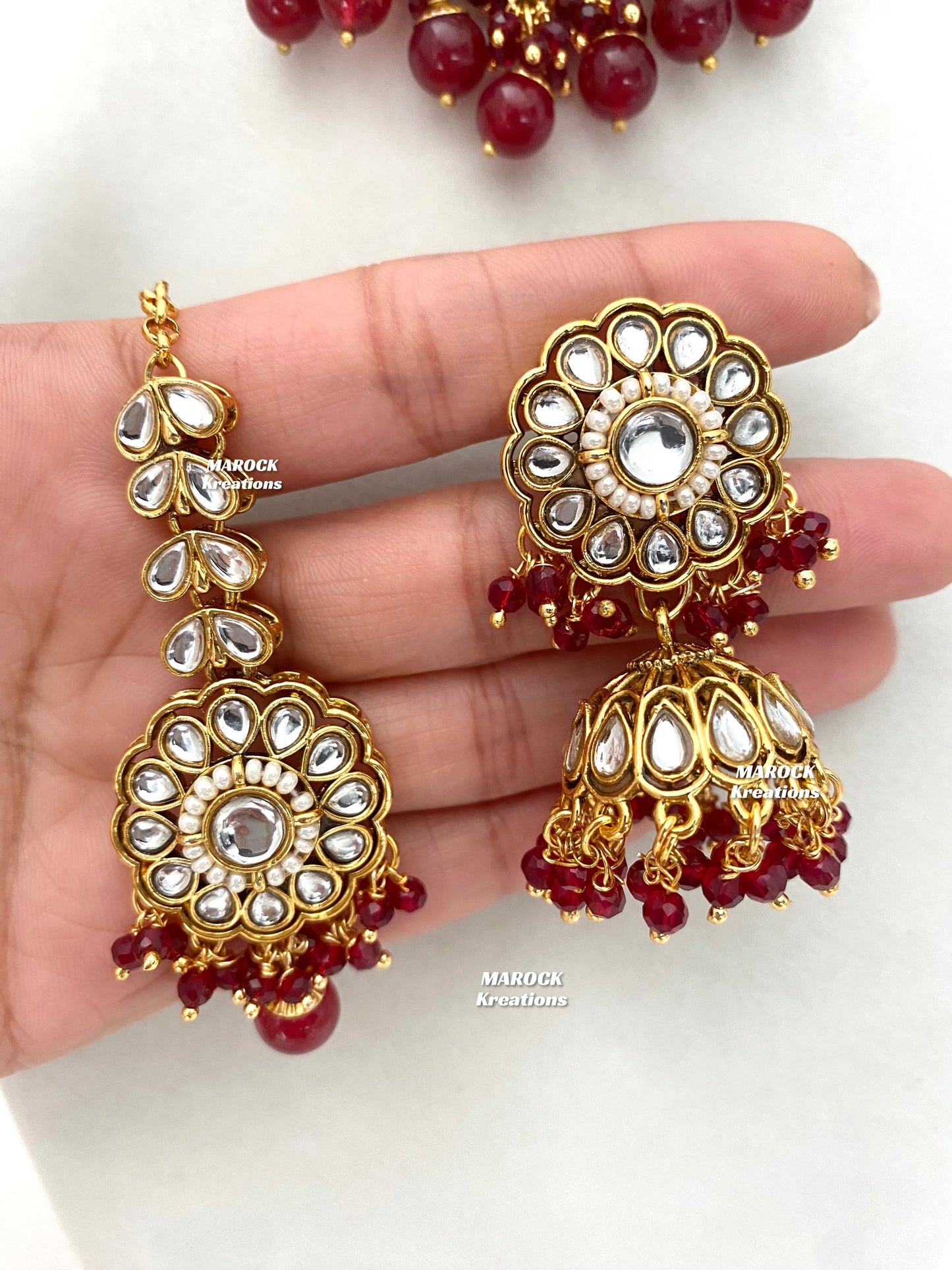 Ginni Premium Quality Kundan choker set