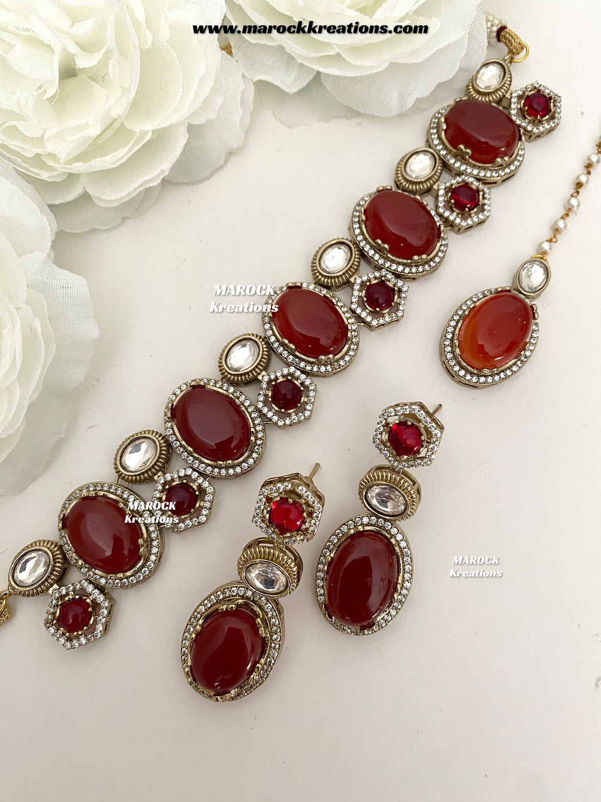 Ridam Sabyasachi inspired Premium Quality Kundan statement choker set
