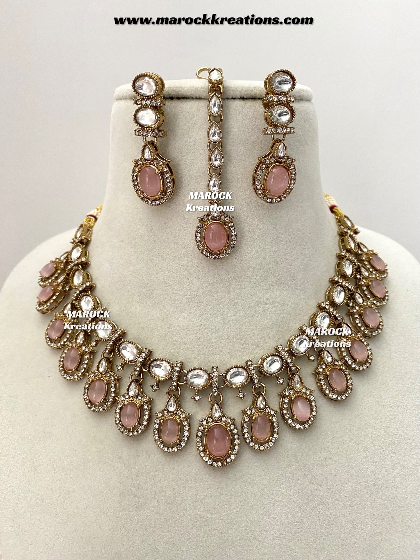 Areeba Kundan Necklace set