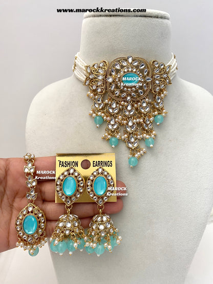 Krupa Kundan Choker set