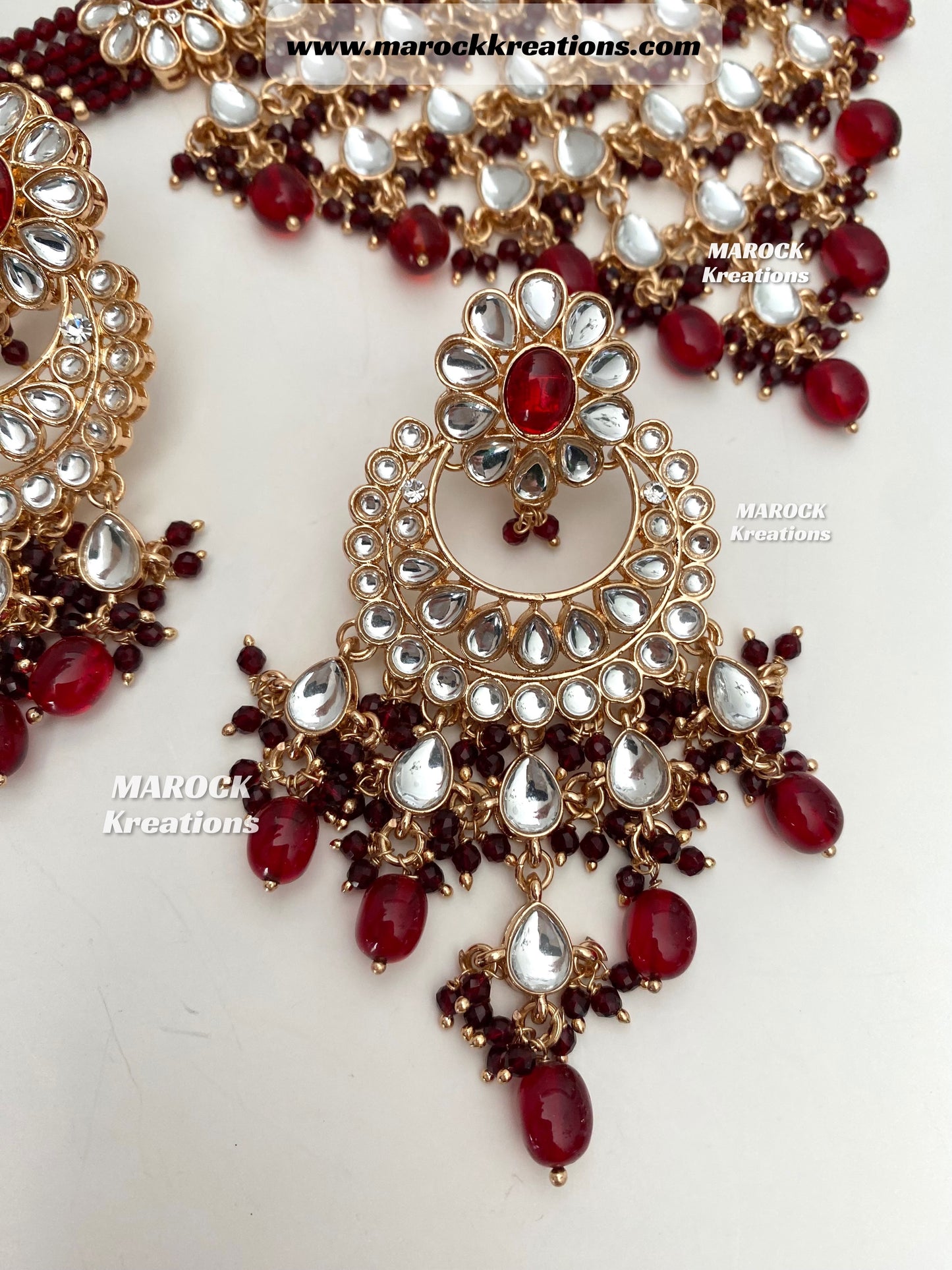 Yasmin premium quality Kundan Statement Choker set