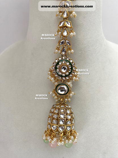 Mehak Premium Quality Kundan Statement Necklace set