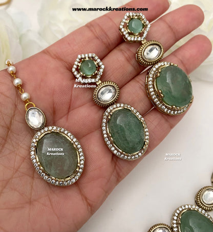 Ridam Sabyasachi inspired Premium Quality Kundan statement choker set