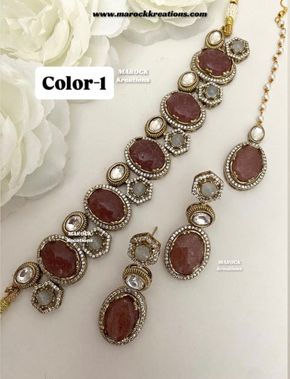 Ridam Sabyasachi inspired Premium Quality Kundan statement choker set
