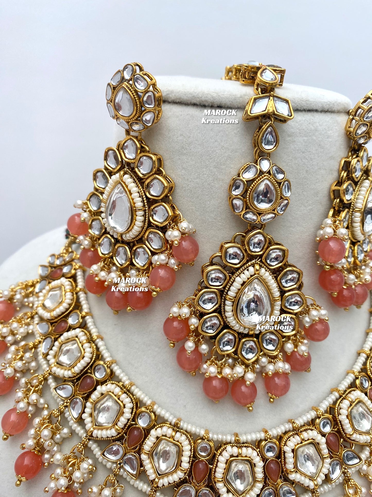 Sania Premium Quality Kundan Necklace set