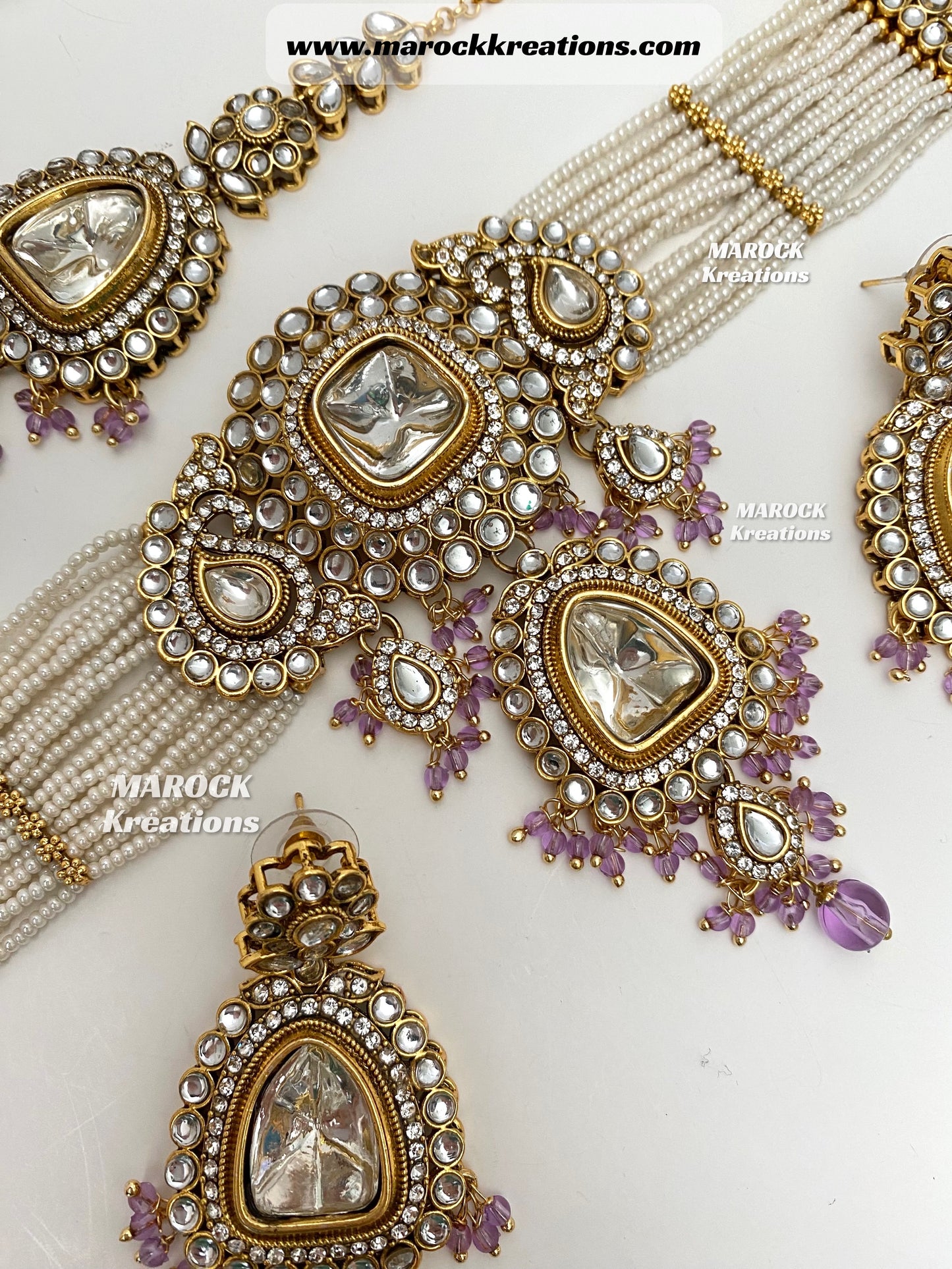 Aarzoo Kundan Statement Choker set