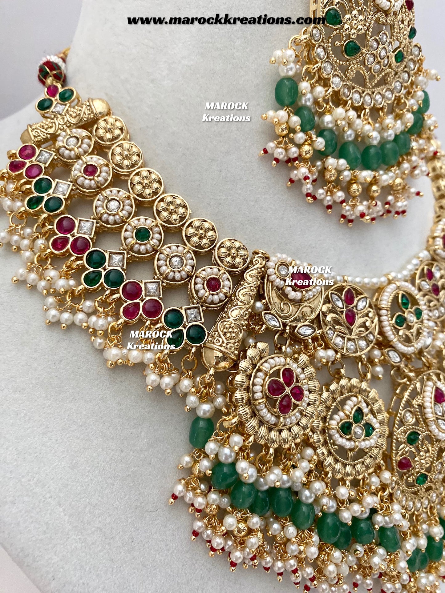 Rachna Premium Quality Kundan Bridal Set