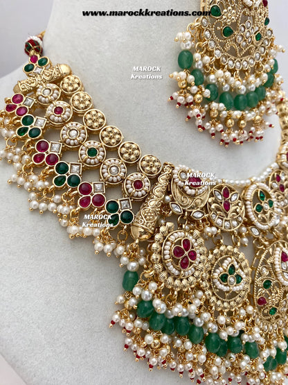 Rachna Premium Quality Kundan Bridal Set