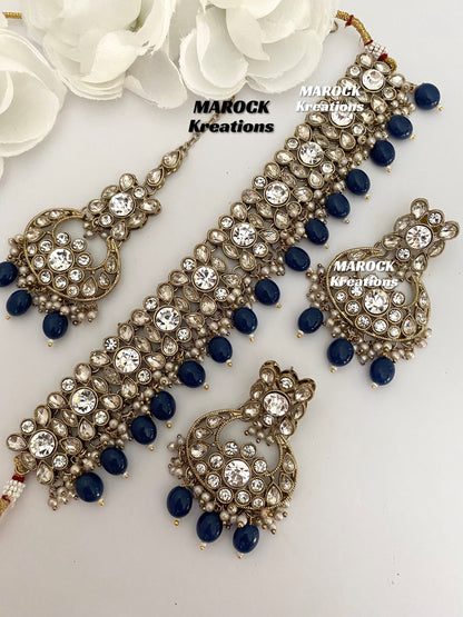 Kundan choker set