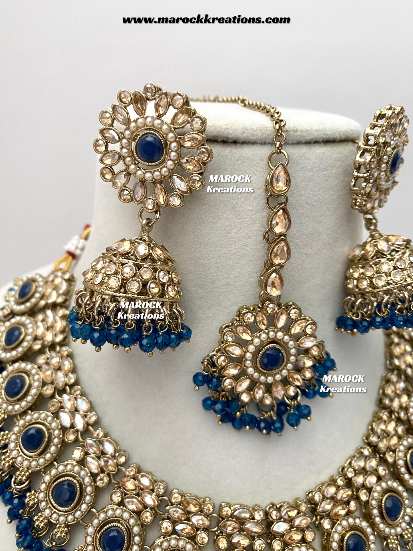 Sameera Polki Necklace set