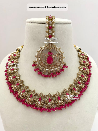 Antique Polki Necklace set