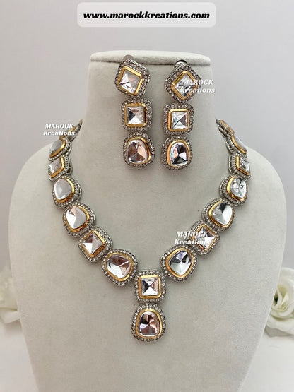 Mansi Kundan Necklace set