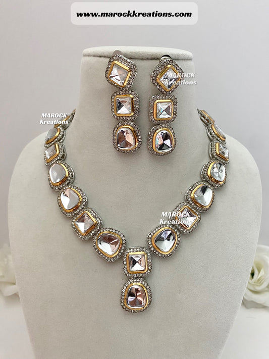 Mansi Kundan Necklace set