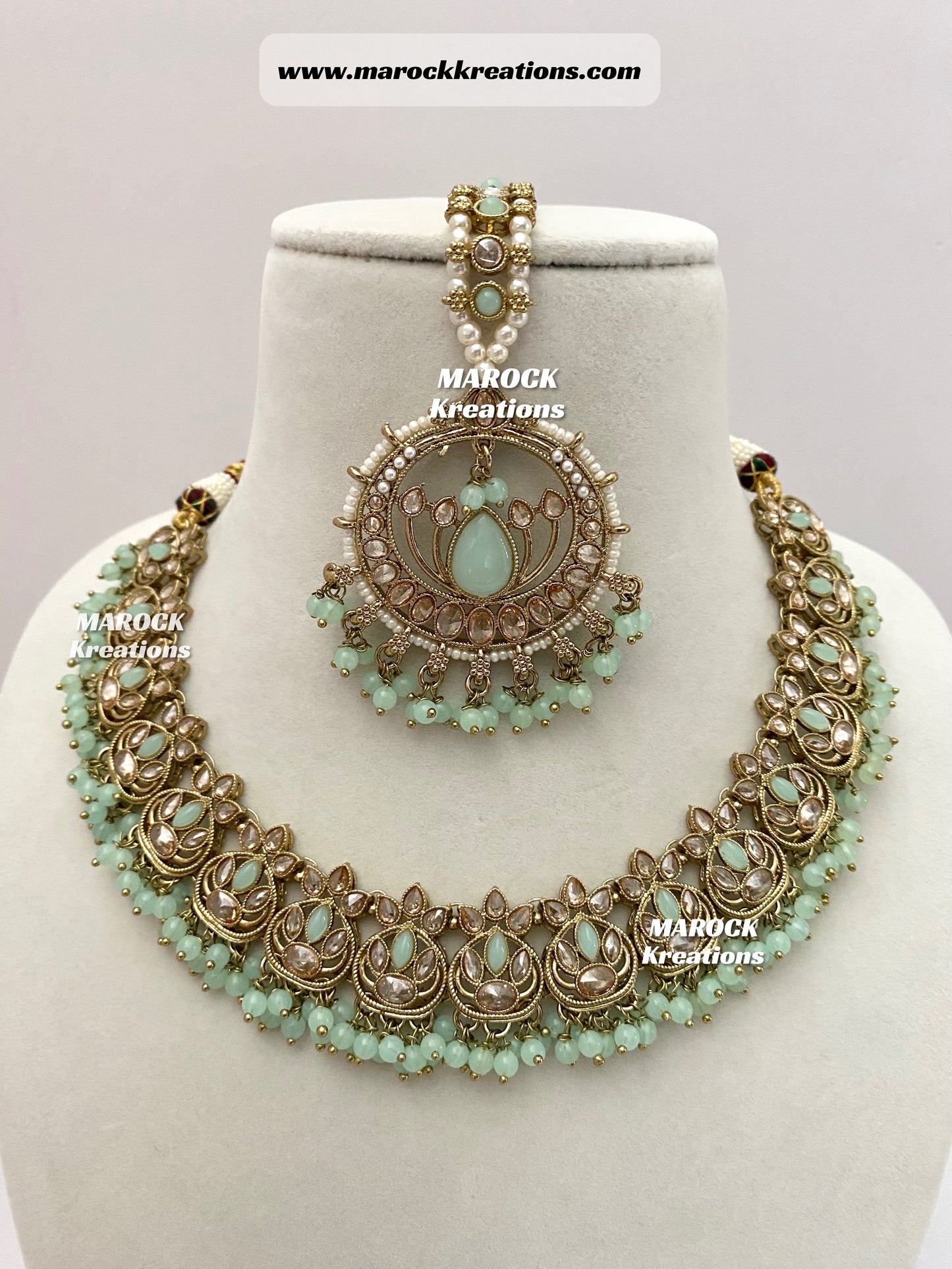 Antique Polki Necklace set