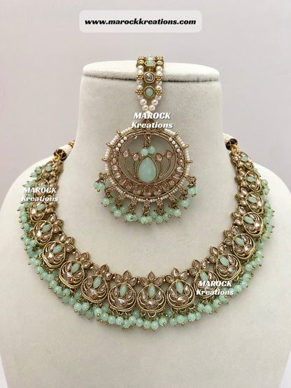 Antique Polki Necklace set