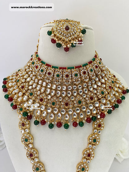 Sophie High Quality Kundan Bridal set/Indian bridal jewelry