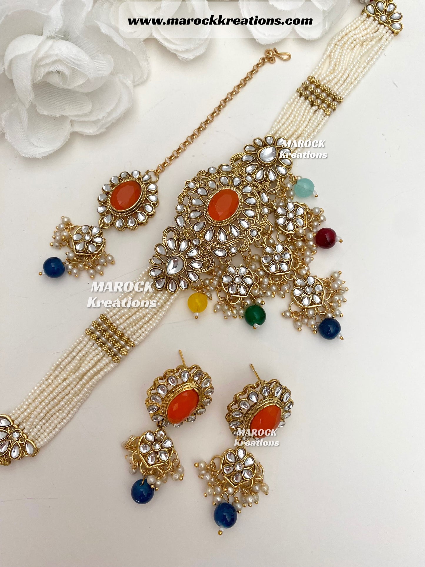 Barbie Kundan Choker set