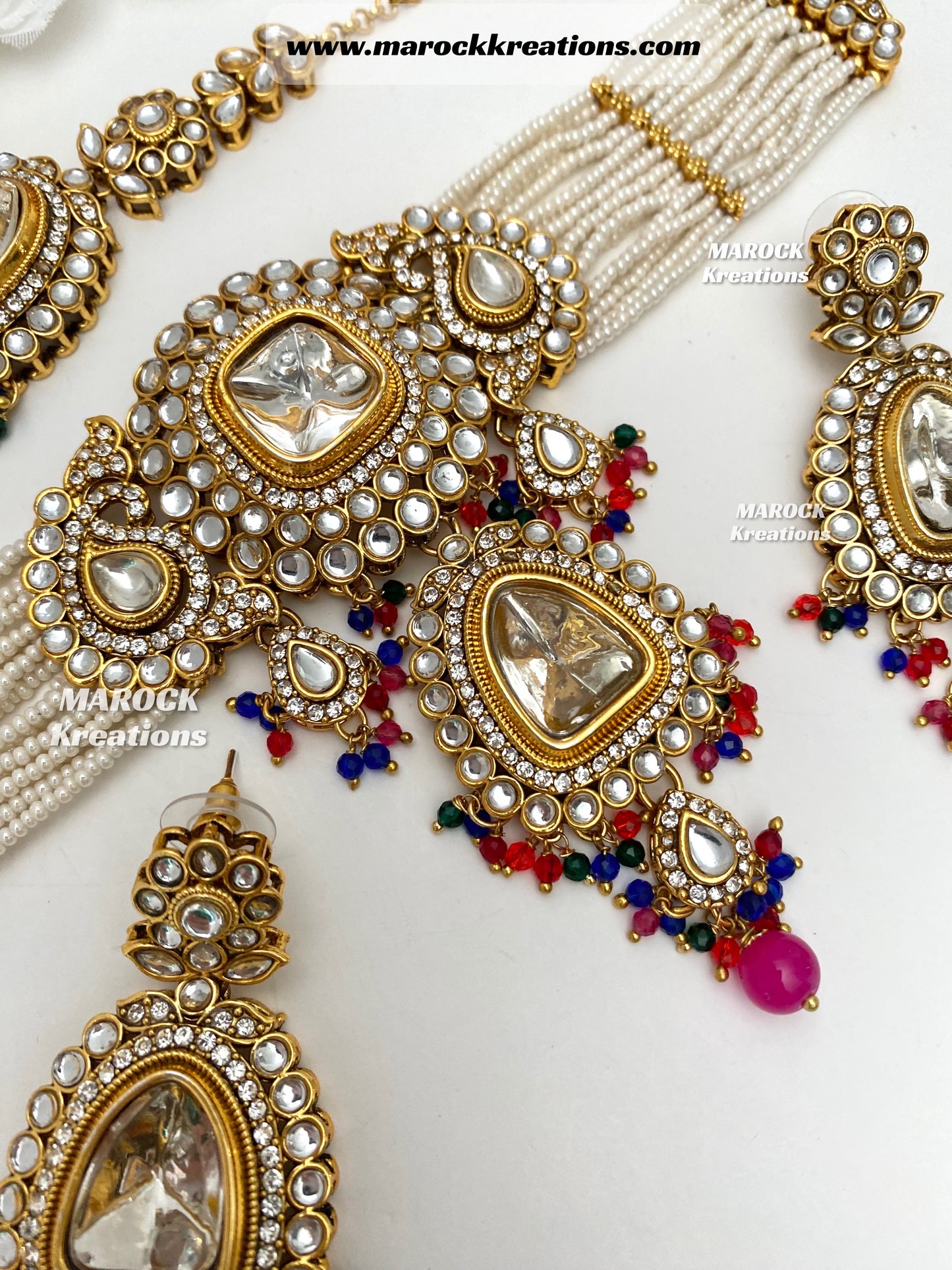 Aarzoo Kundan Statement Choker set